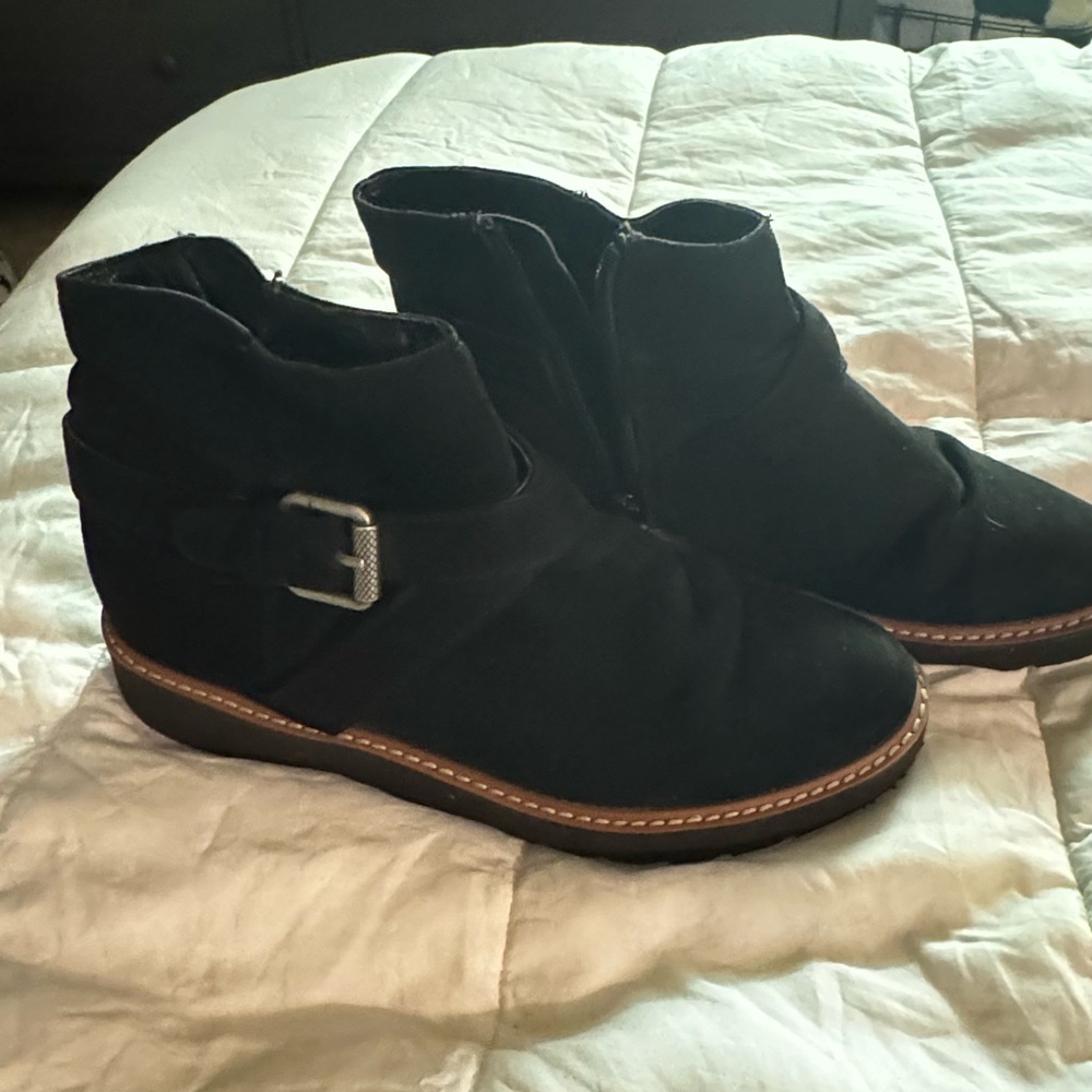 Naturalzier Women's Black Ankle Boots